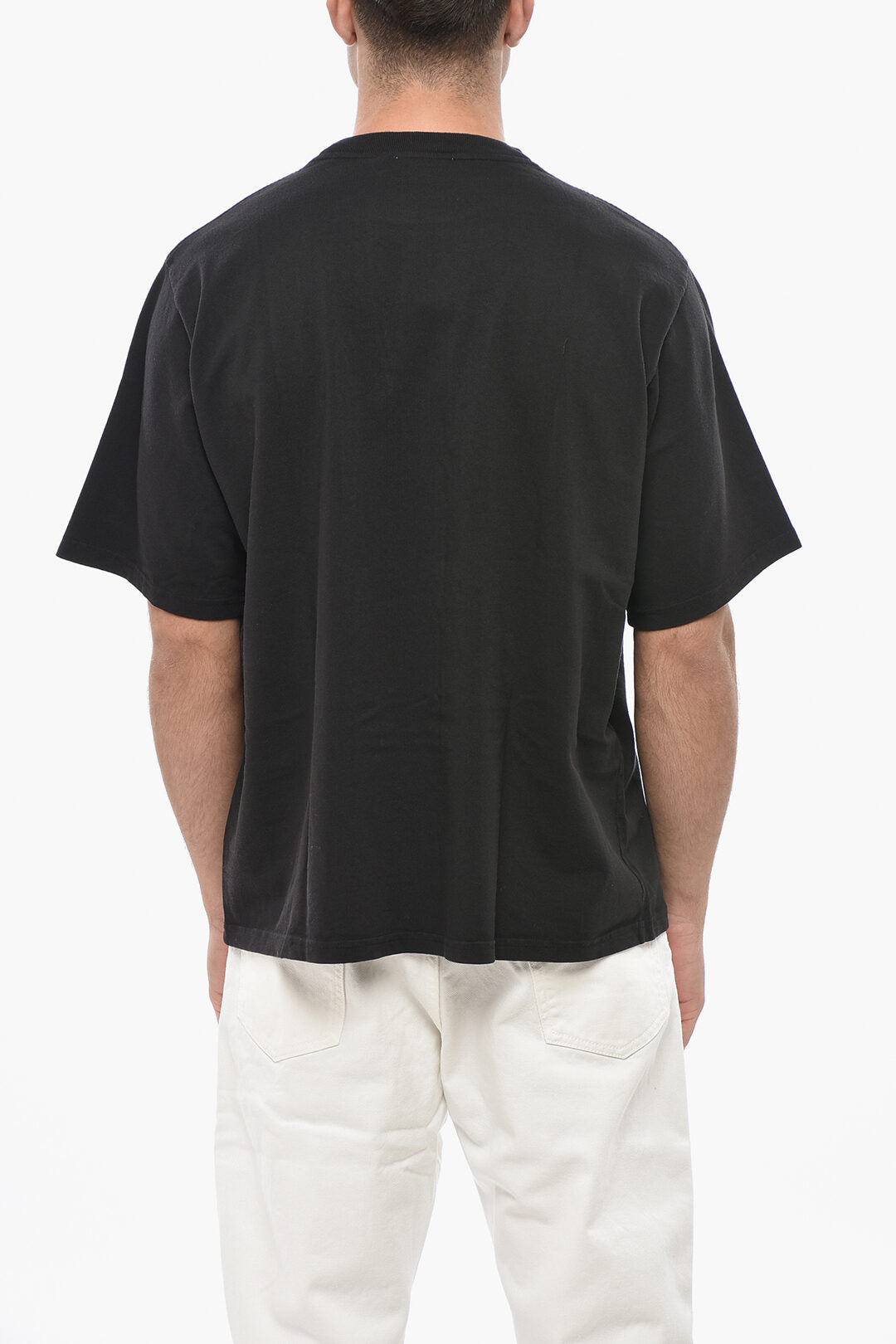 1989 Studio 3500~Crew-Neck T-Shirt with Tone-on-Tone Logo, view 2
