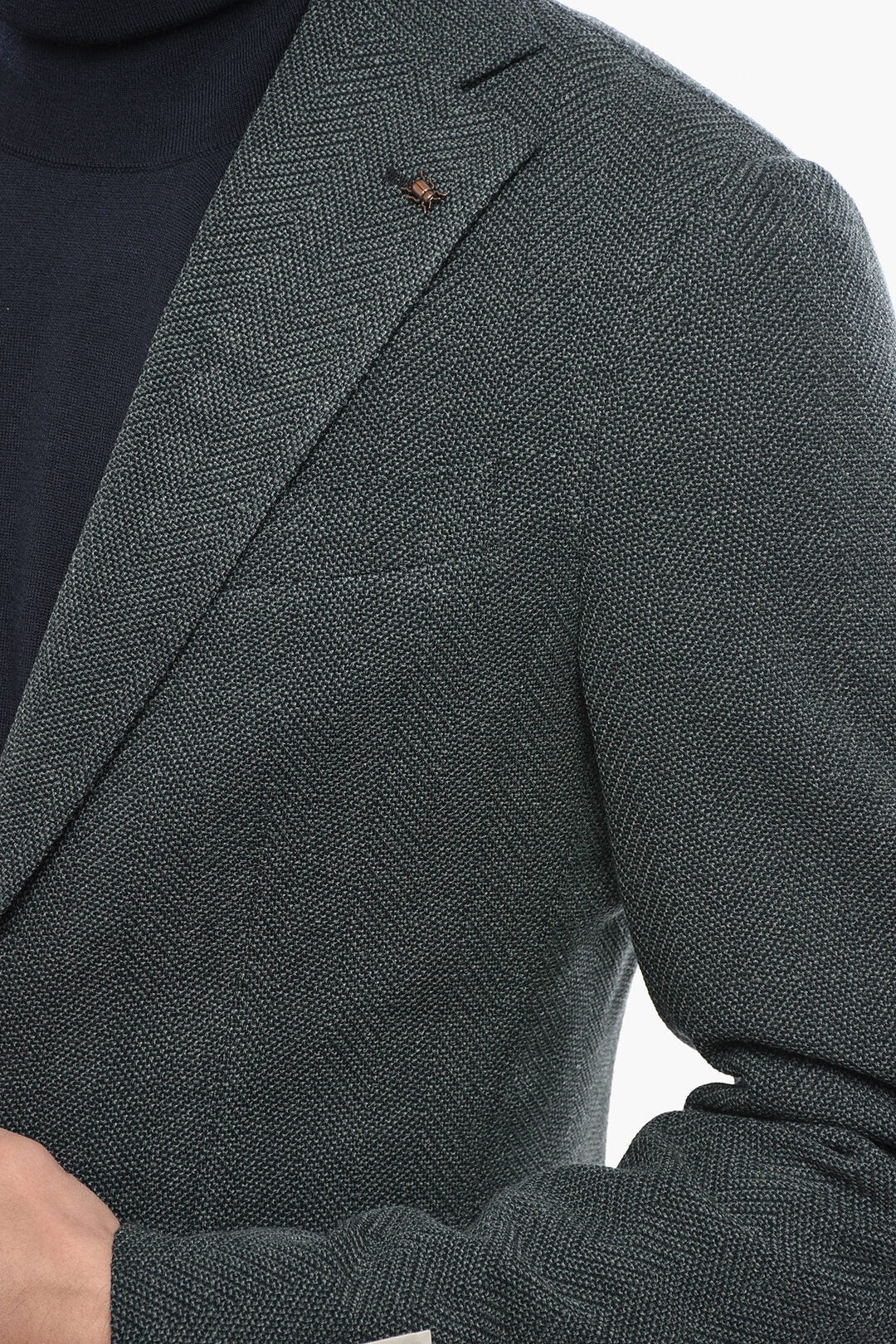 Corneliani 2850~CC COLLECTION Virgin Wool Jacket with Two Vents and Classic Lapel