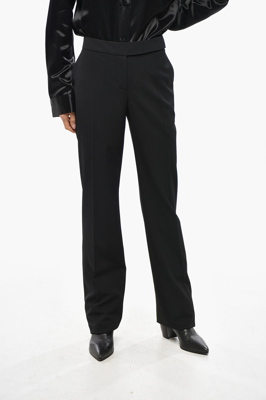 Stella McCartney 3500~Stretch-Wool Slim-Fit Trousers
