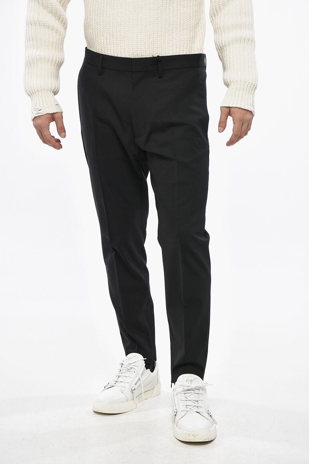 Dsquared2 3500~Virgin Wool Trousers with 4 Pockets