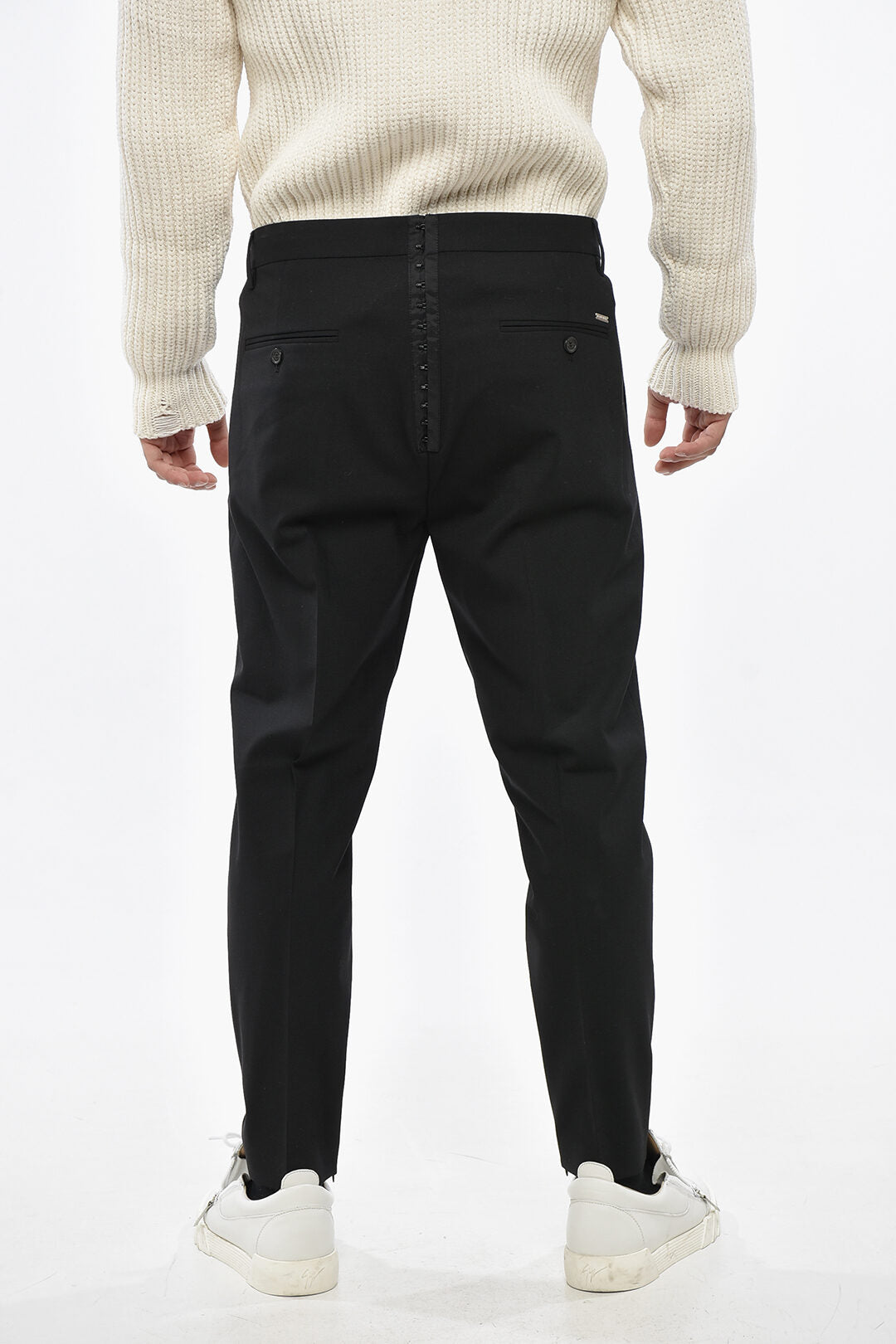 Dsquared2 3500~Virgin Wool Trousers with 4 Pockets, view 2