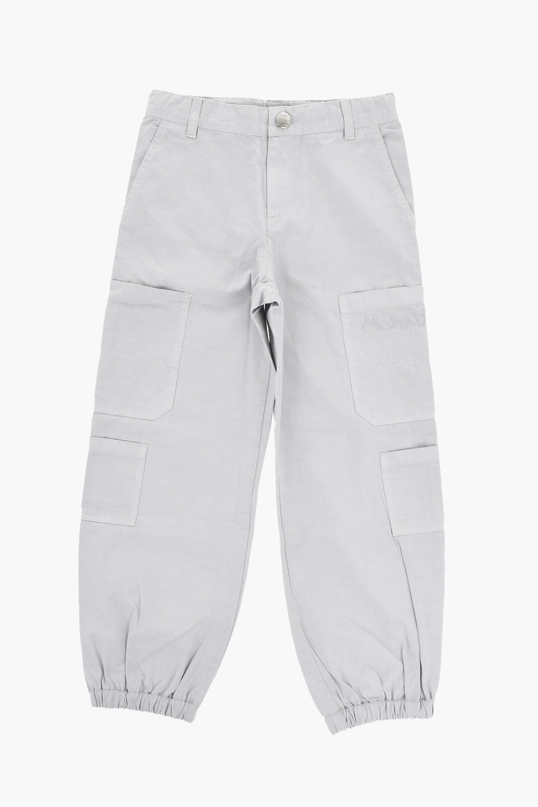 Marni Kids 2470~Lightweight Cotton Cargo Pants with Embroidered Logo