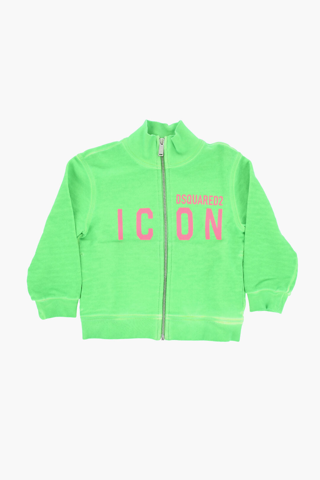 Dsquared2 Kids 2850~ICON Fluorescent Sweatshirt with Contrasting Logo