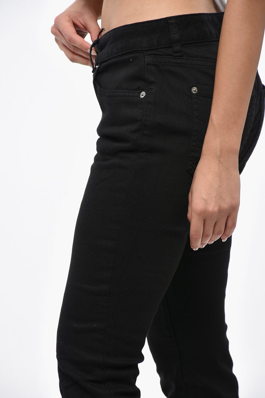 Dsquared2 3500~Flared Mid-Rise Jeans TWIGGY 25cm, view 2