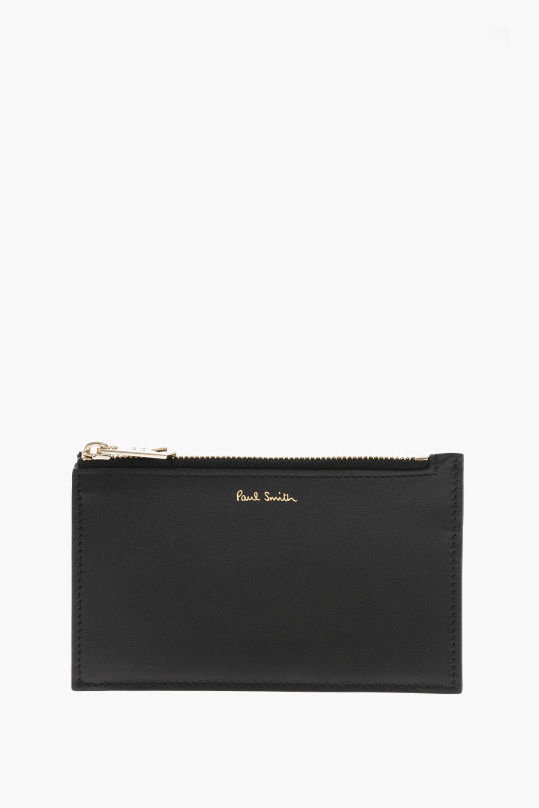 Paul Smith 0140~Leather Card Holder with Bayadere Detail