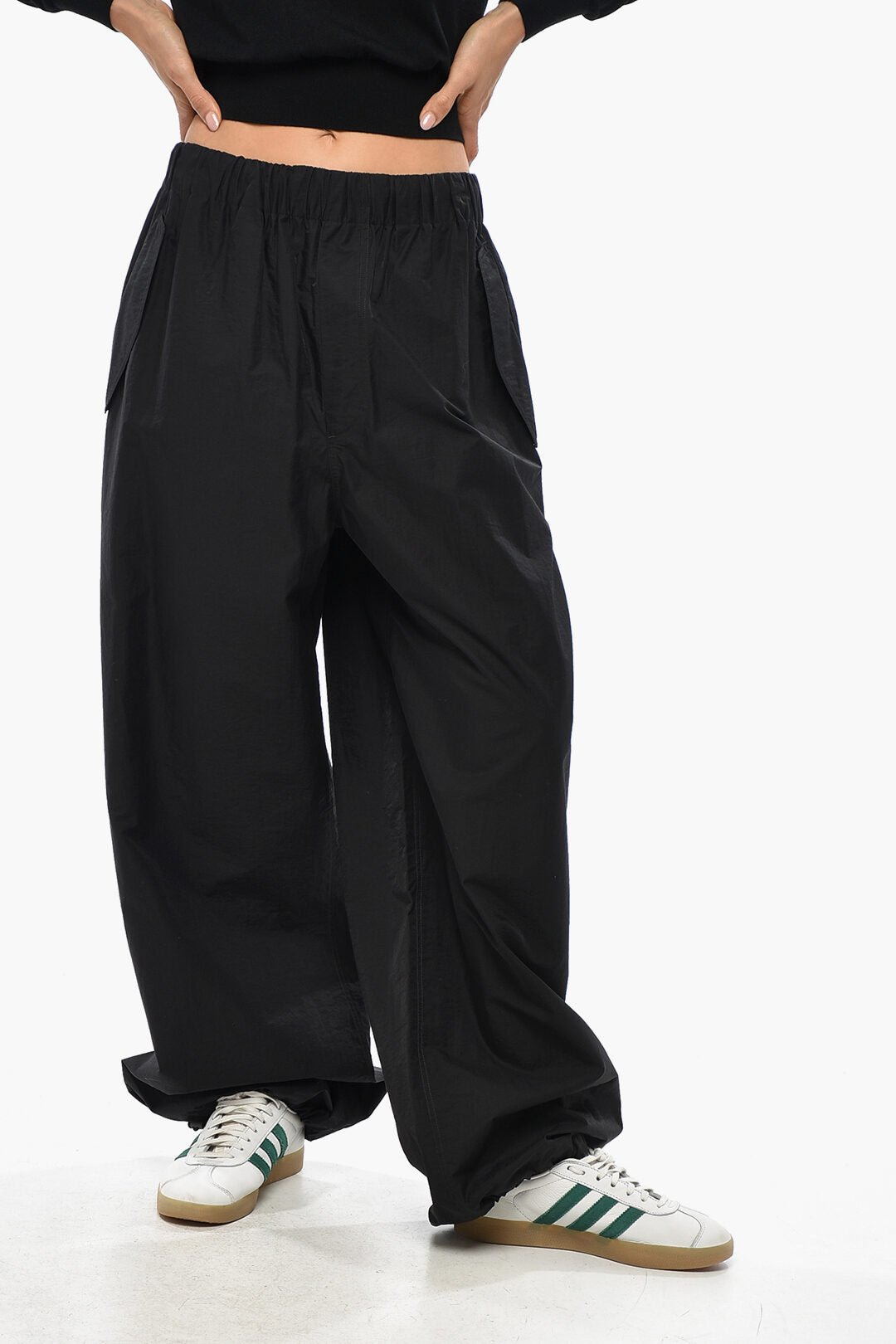 Wardrobe.nyc 3500~Cotton-Blend Trousers BENCH with Cuffs