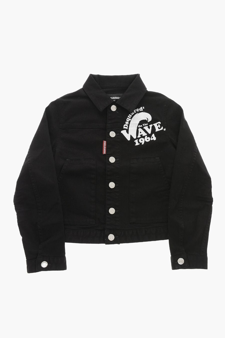 Dsquared2 Kids 3500~Denim Jacket WAVE with Patch Pockets