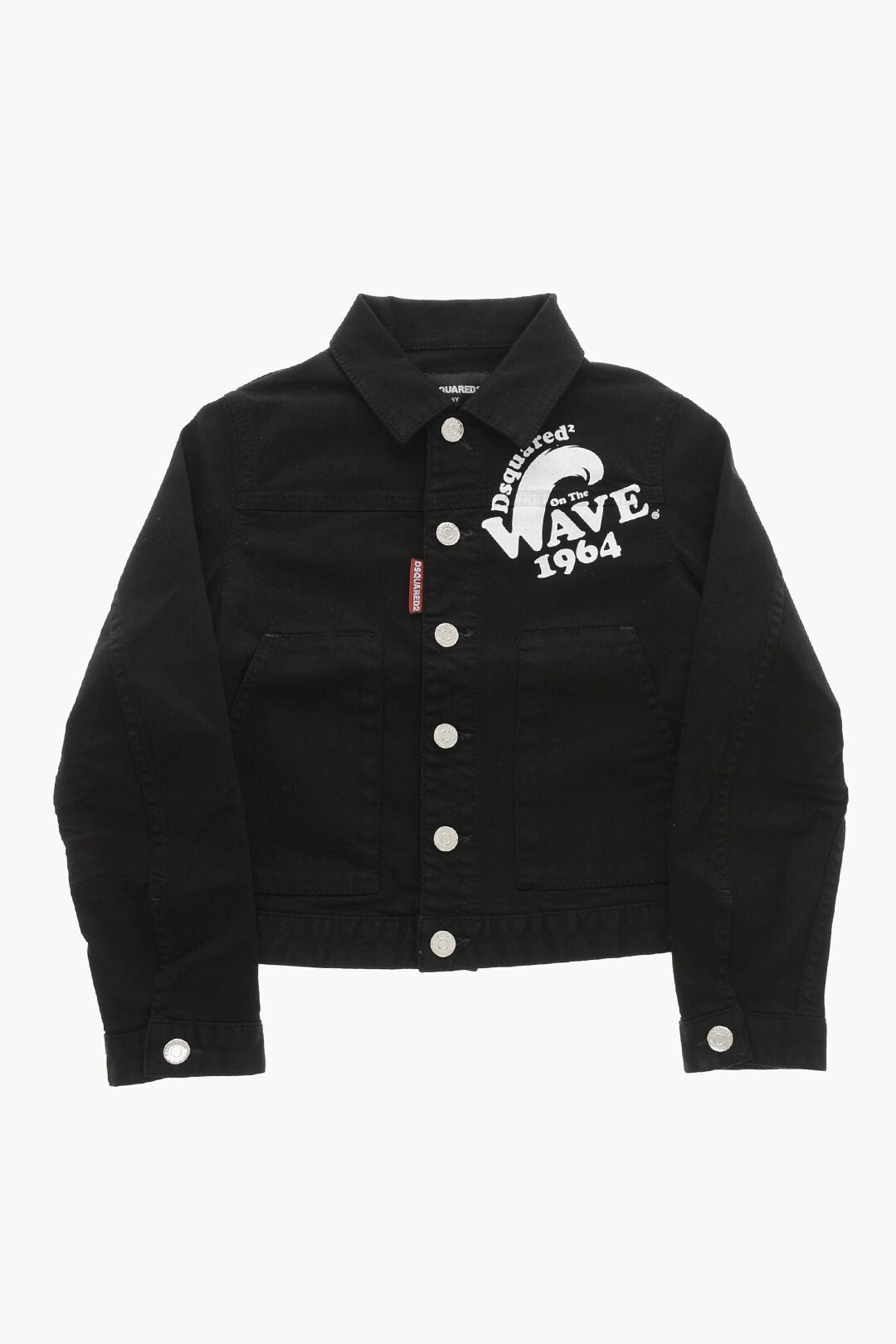 Dsquared2 Kids 3500~Denim Jacket WAVE with Patch Pockets