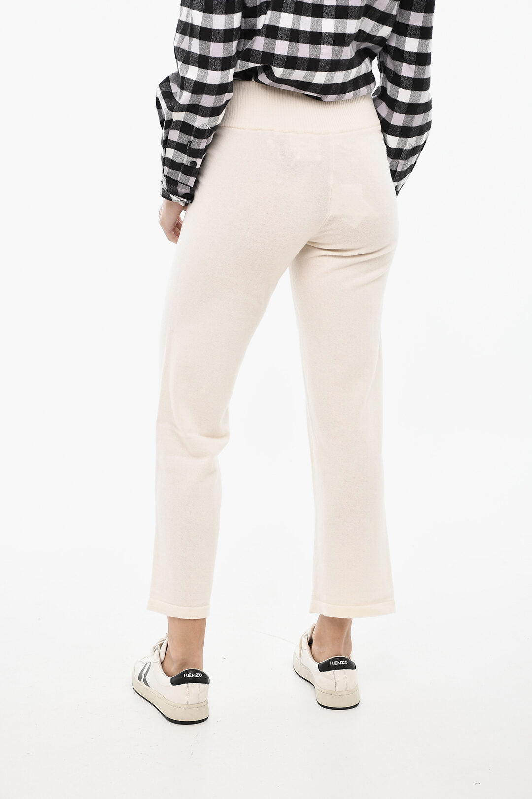 Woolrich 2405~Wool and Cashmere Palazzo Pants, view 2