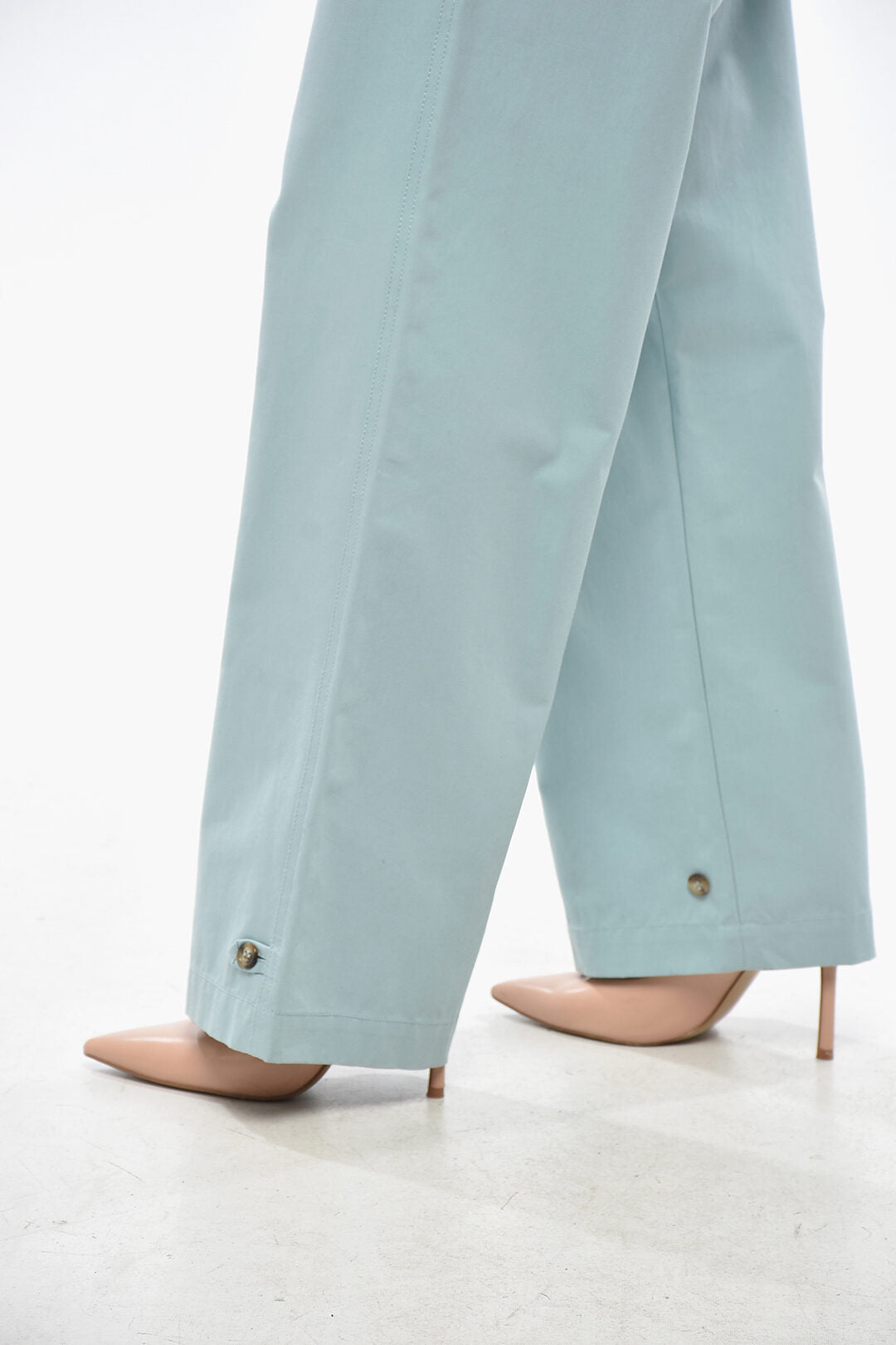 Super Blond 2750~Gabardine Trousers with Elastic Waist