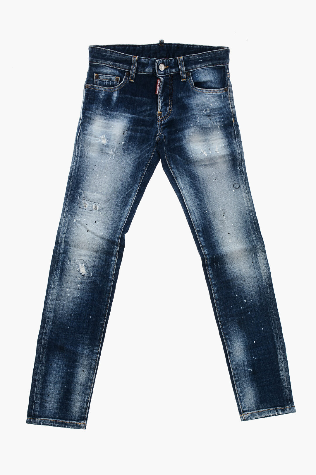 Dsquared2 Kids 2405~Skinny Fit Delavè Denims 11cm