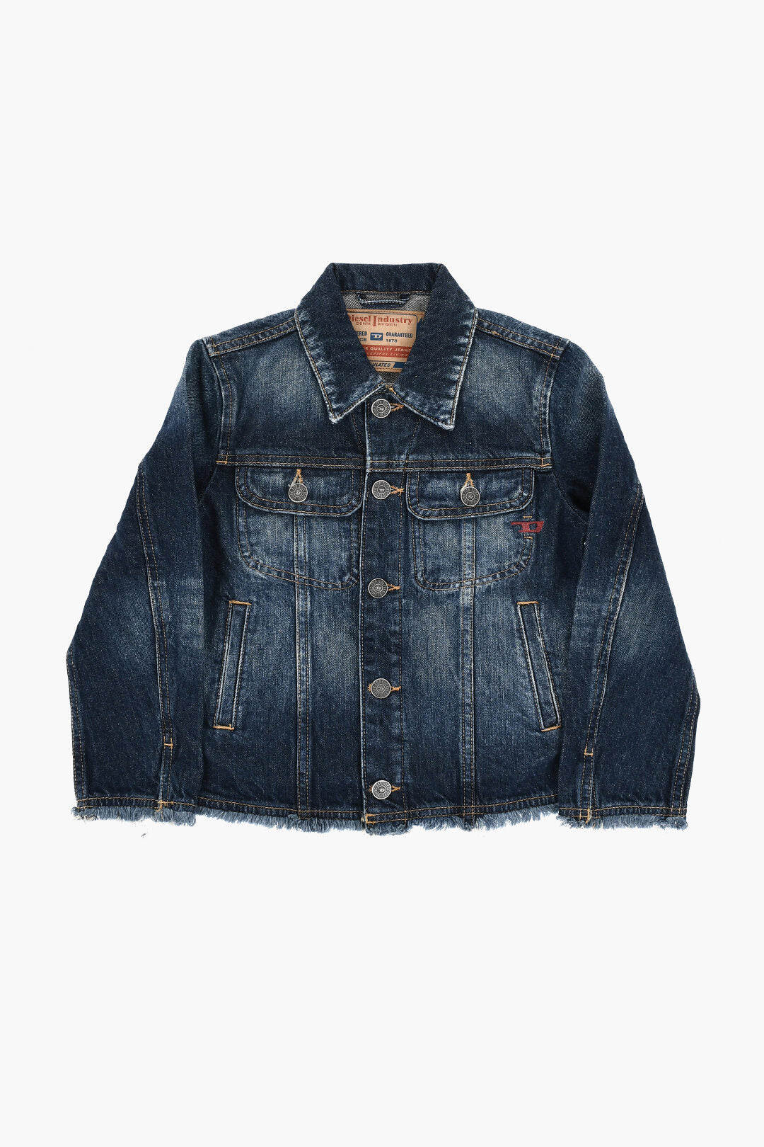 Diesel Kids 2405~Denim Jacket JBARCY-J-S with Double Pocket