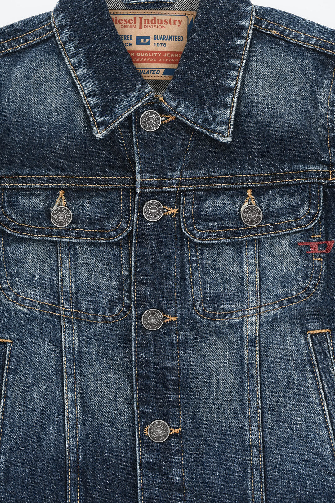 Diesel Kids 2405~Denim Jacket JBARCY-J-S with Double Pocket, view 2
