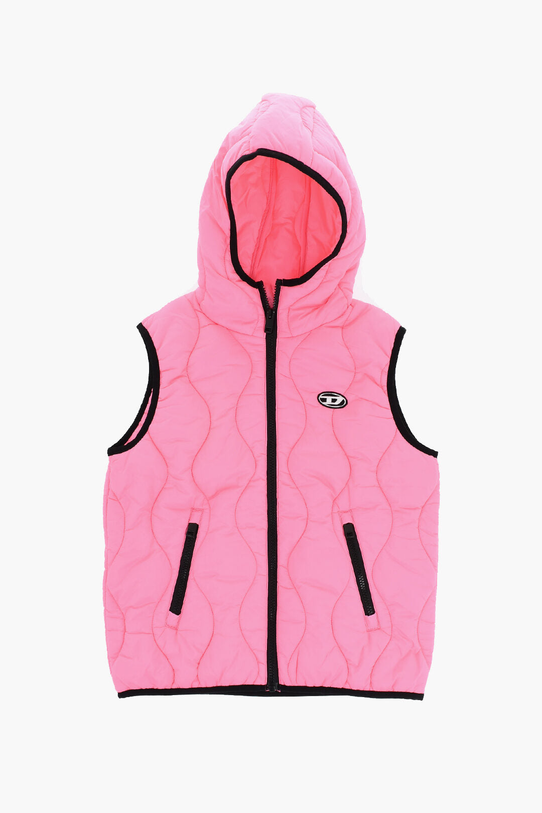 Diesel Kids 3050~Sleeveless Fluorescent Nylon Jacket JSLASH