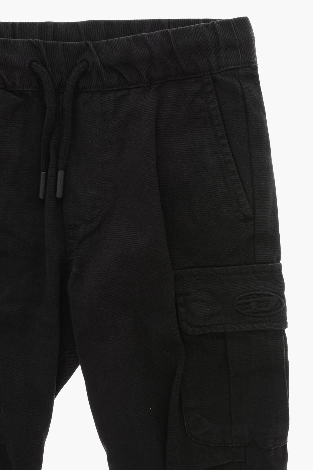 Diesel Kids 3500~Cotton Cargo Pants PICAR with Drawstring