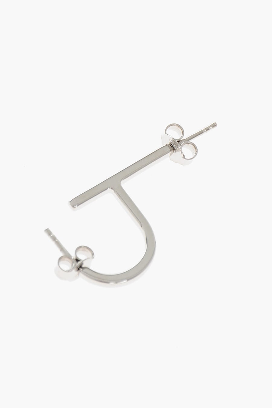 D'Heygere 3050~Silver Single Earring P, view 3
