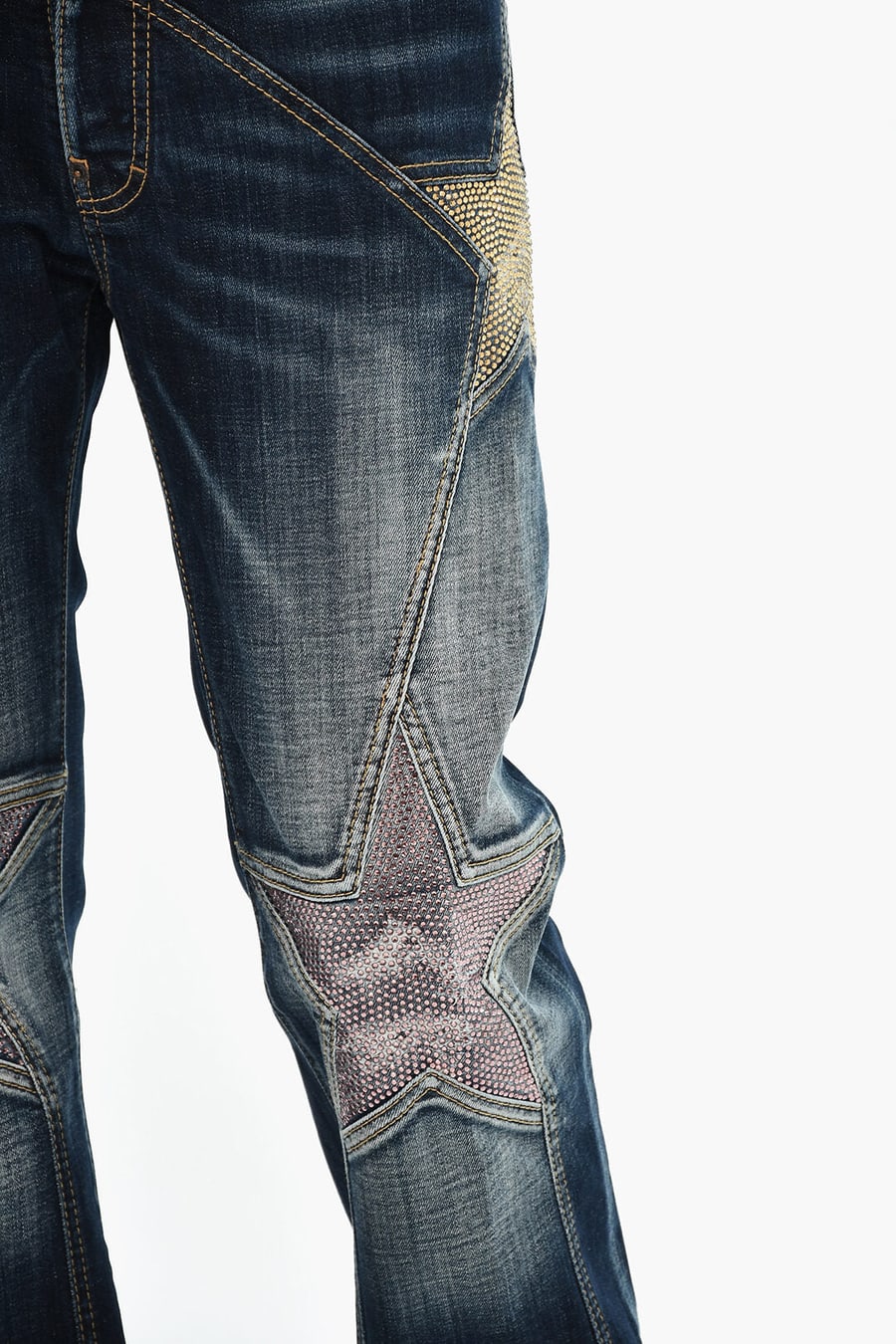 Dsquared2 2405~Stonewashed Boot-Cut Jeans, view 3