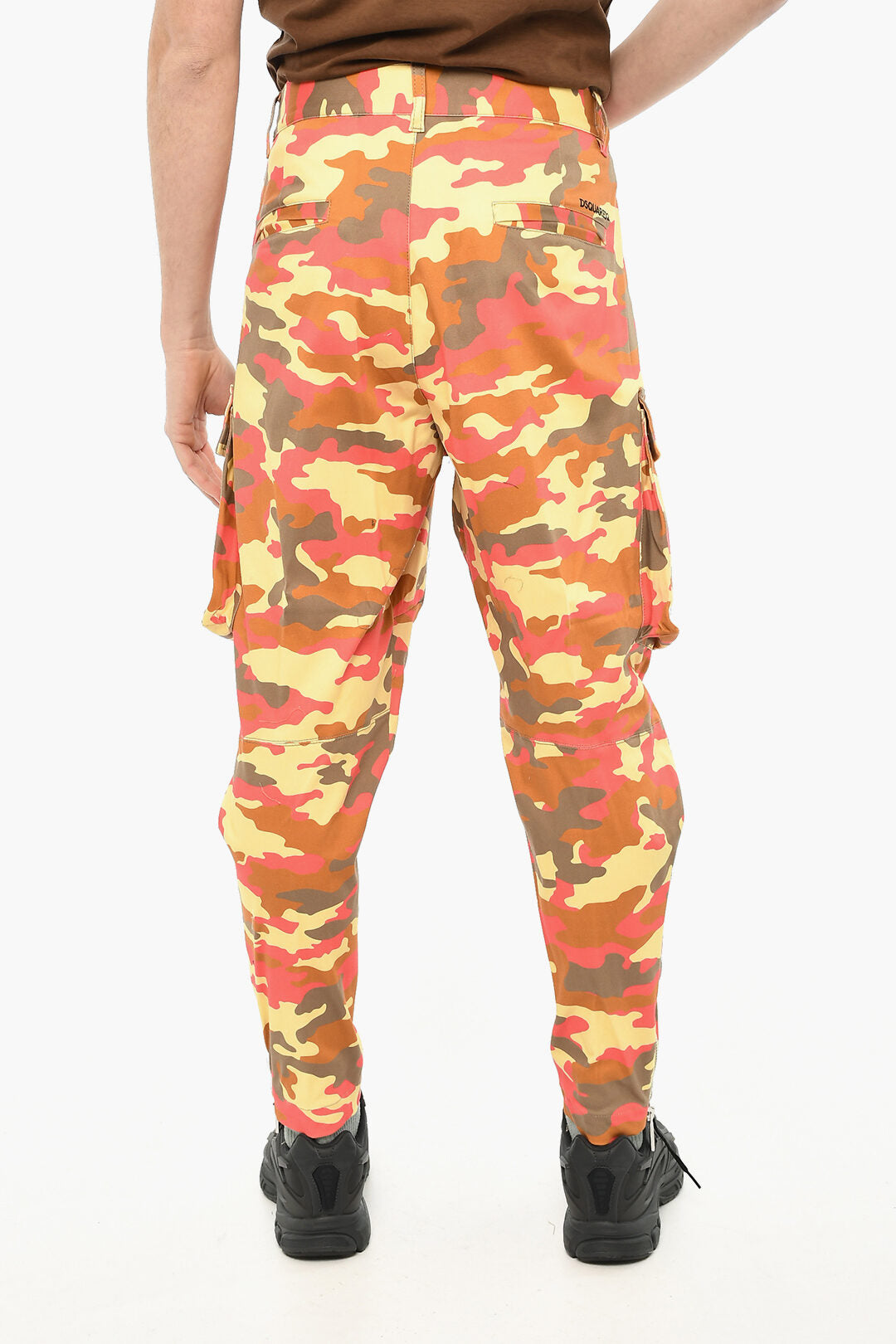 Dsquared2 3250~Camouflage-Pattern Cargo Trousers, view 2