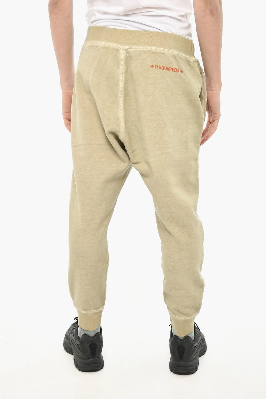 Dsquared2 2500~Solid-Color Cotton Joggers, view 2