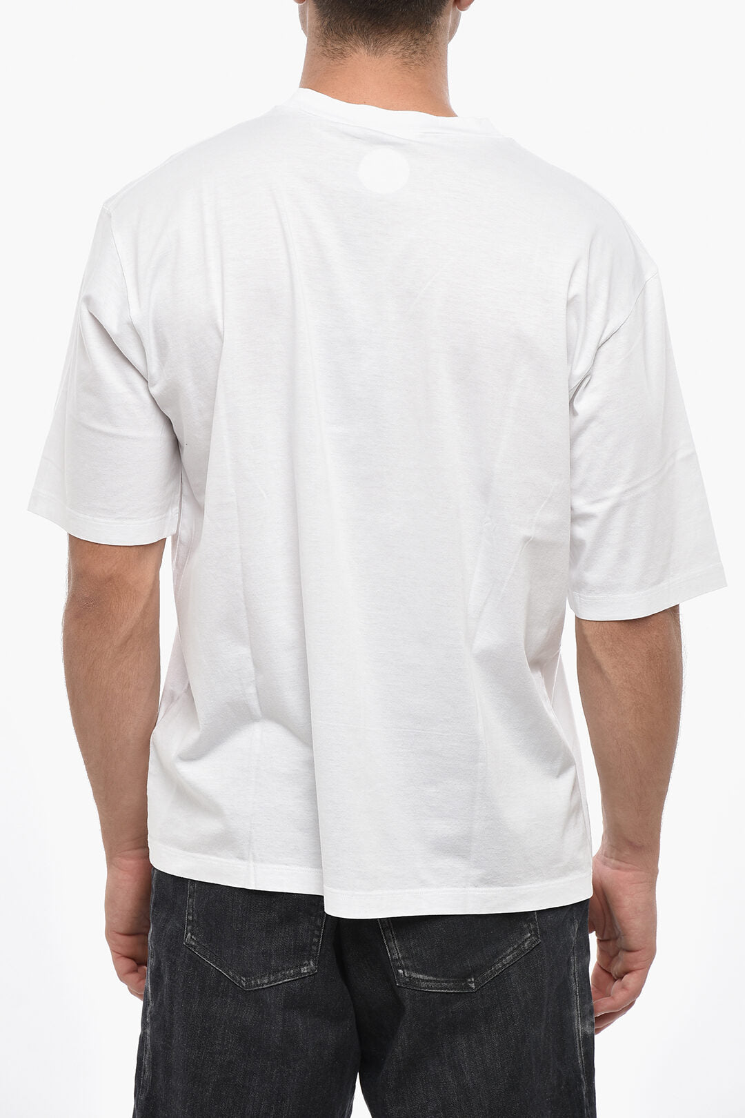 Dsquared2 2550~Cotton Crewneck T-Shirt with Print, view 2