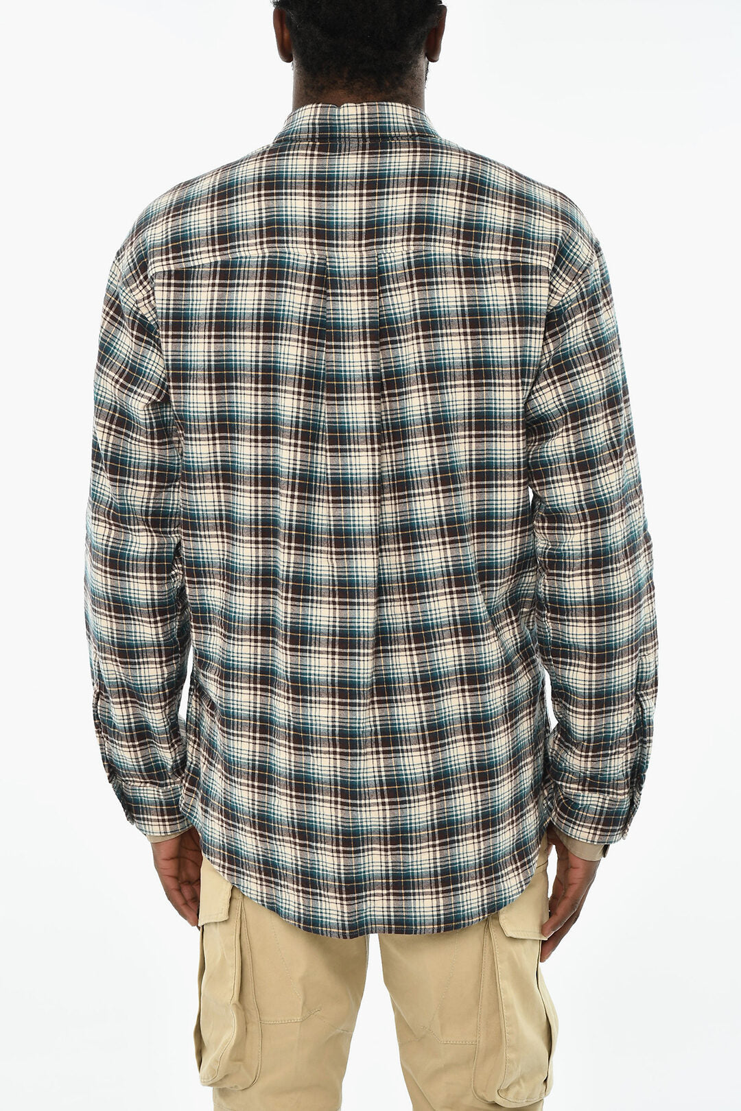 Dsquared2 3250~Checked Cotton Casual Shirt, view 2