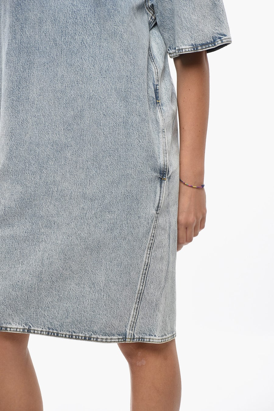 Toteme 2405~Denim Trapeze Dress