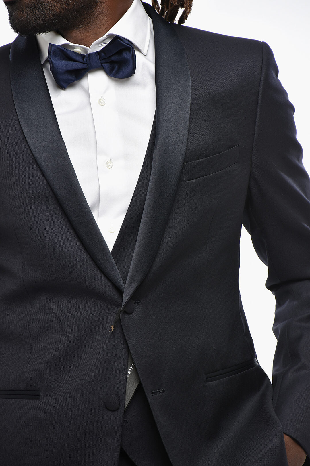 Nino Danieli 2405~Three-Piece Suit CERIMONIA with Virgin-Wool Waistcoat with Shawl Collar