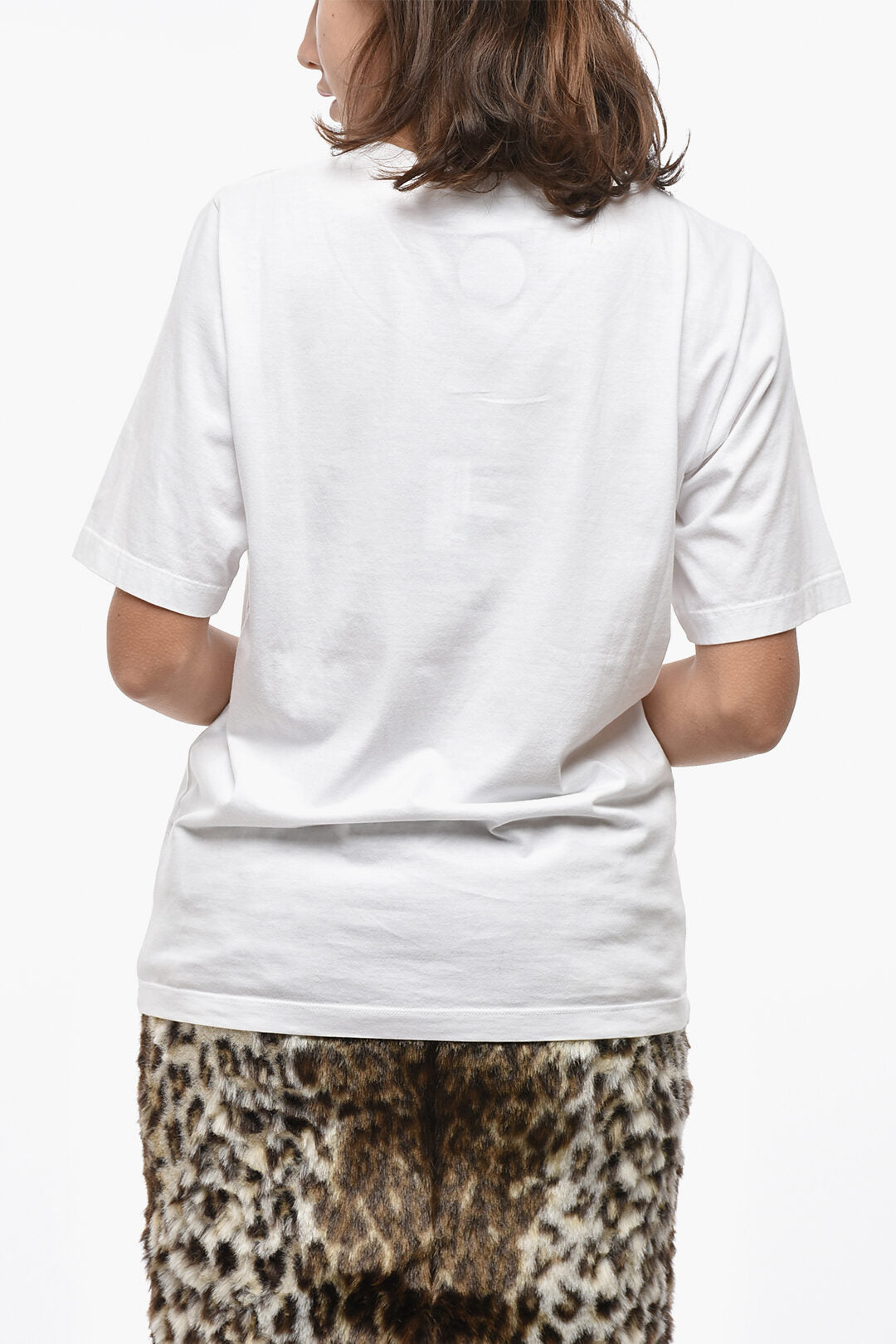 Dsquared2 2405~Crewneck T-Shirt DSQ2 DOLL with Front Print, view 2