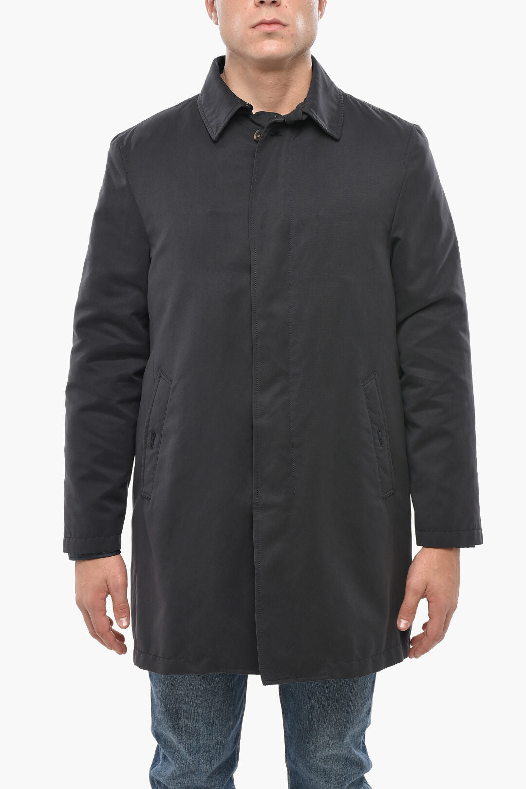 Corneliani 2550~Solid-Color Jacket GLADYS with Removable Inner Lining