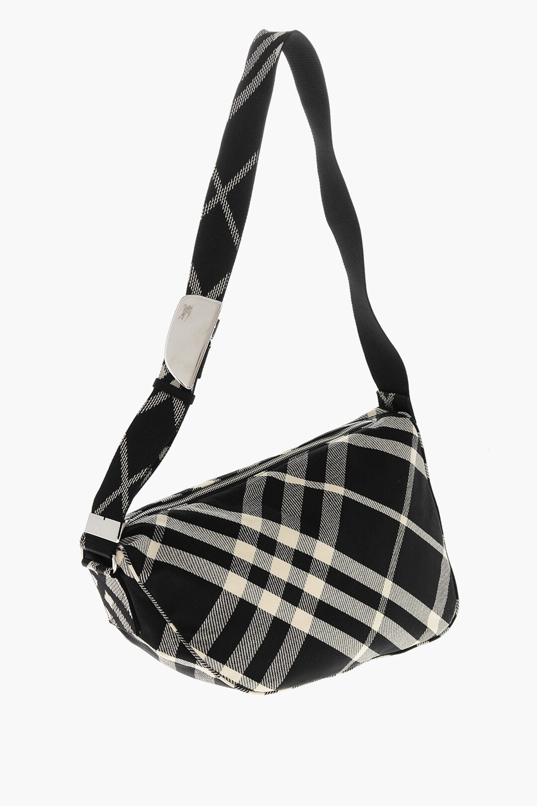 Burberry 2550~Checked Crossbody Bag, view 2