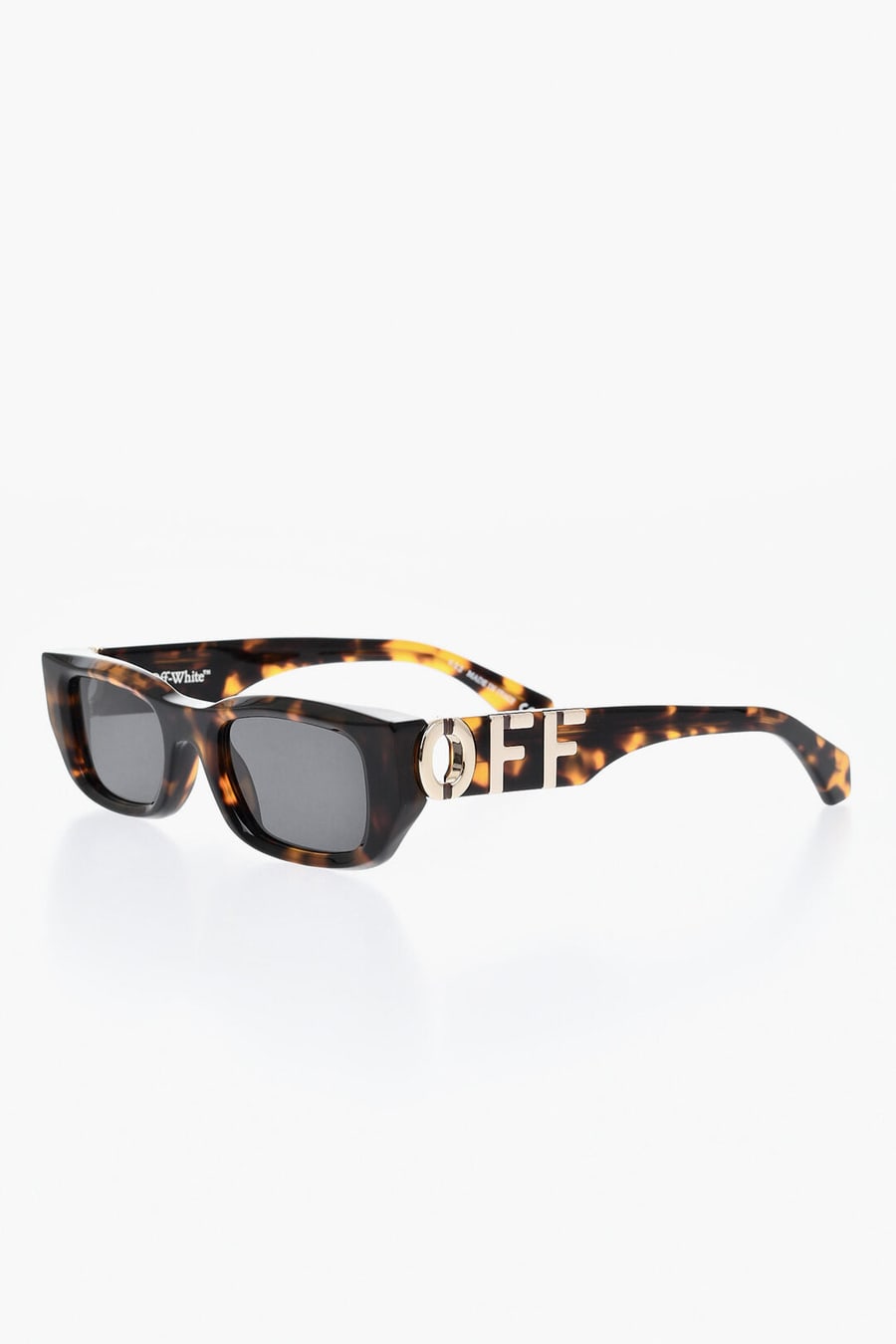 Off-White 2405~Rectangular Sunglasses FILLMORE with Logo Temples, view 2