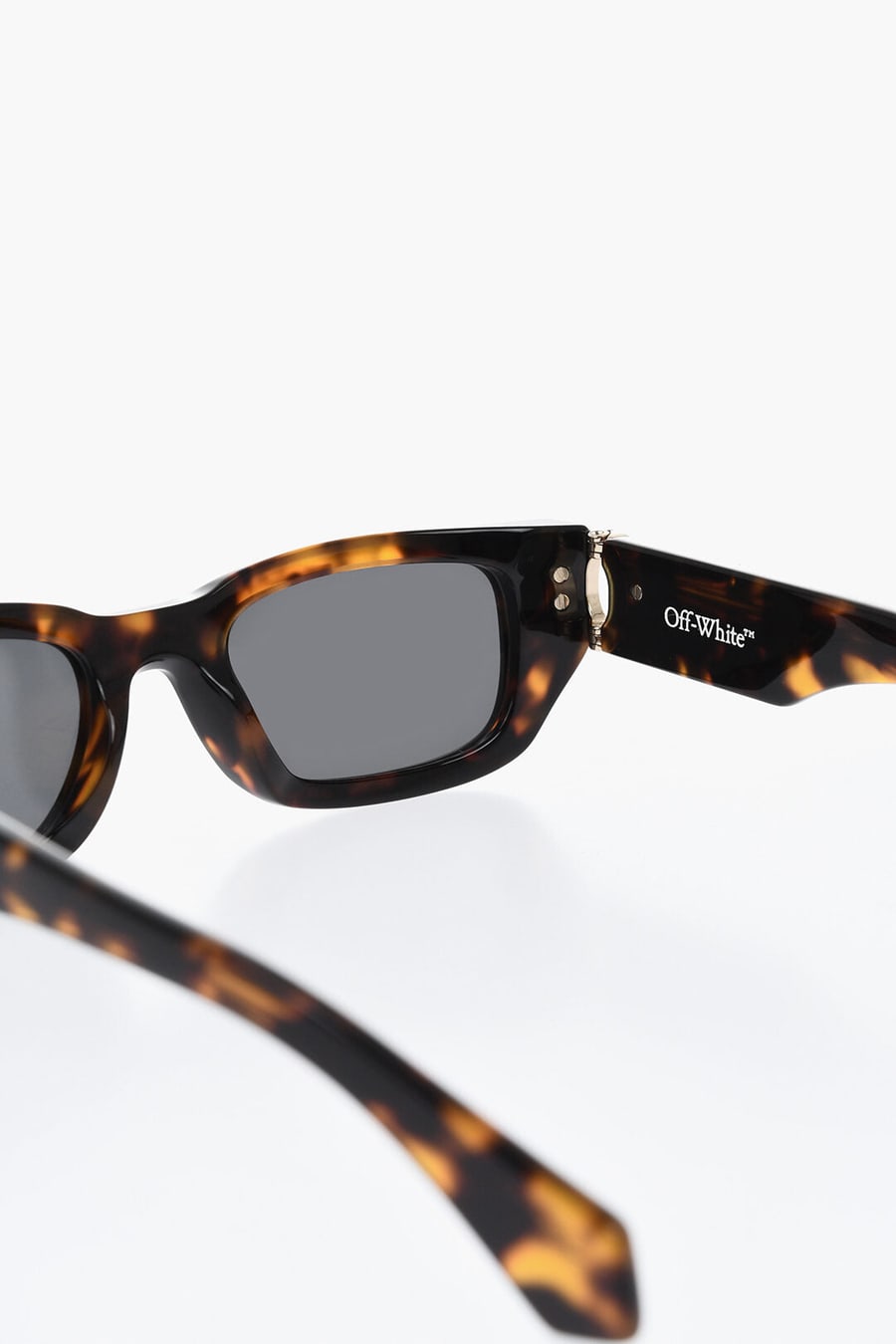 Off-White 2405~Rectangular Sunglasses FILLMORE with Logo Temples, view 3