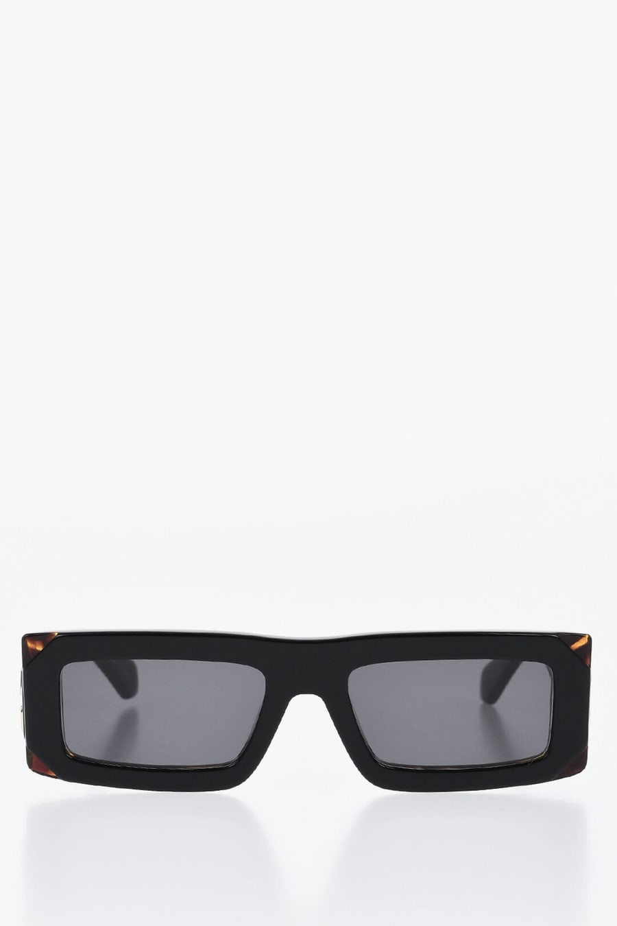 Off-White 2405~Square Sunglasses LAUREL with Tortoiseshell Frame