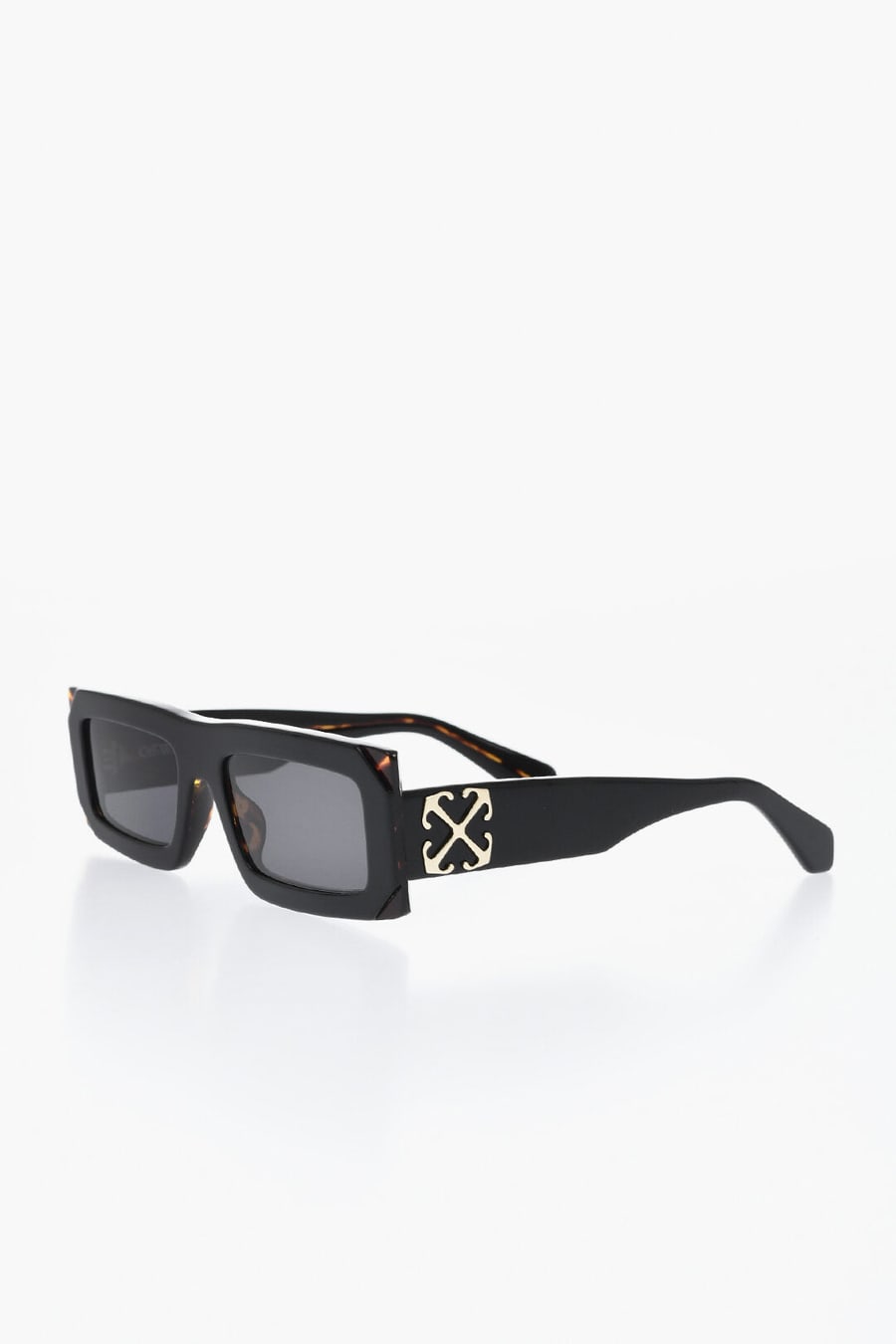 Off-White 2405~Square Sunglasses LAUREL with Tortoiseshell Frame, view 2