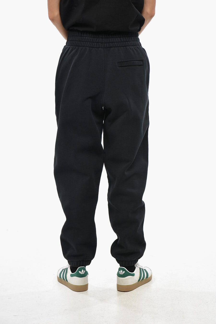 Alexander Wang 3500~Solid-Color Cotton Joggers, view 3