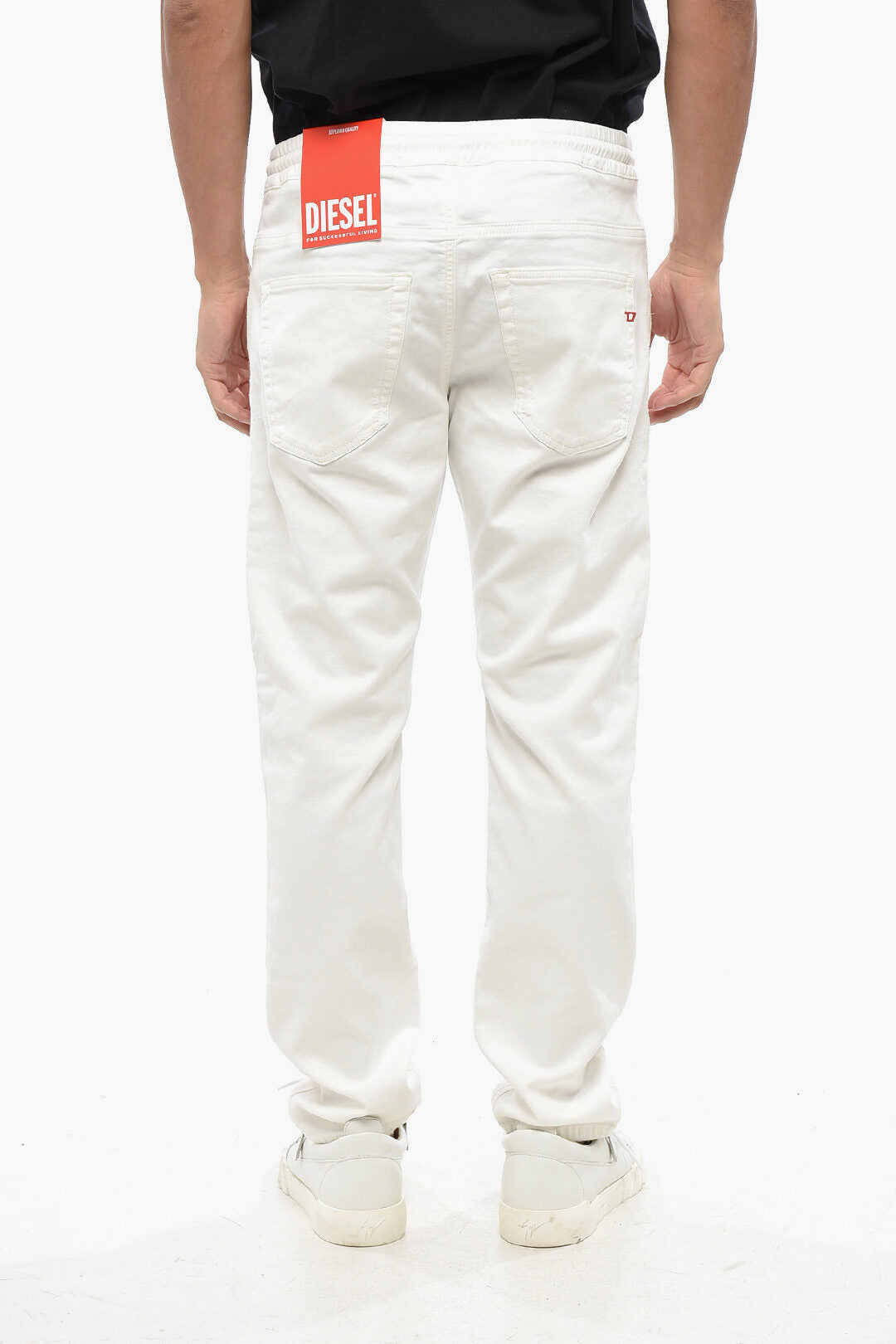 Diesel 2405~JOGGJEANS Stretch Jeans D-KROOLEY with 16cm Elastic Waist, view 2