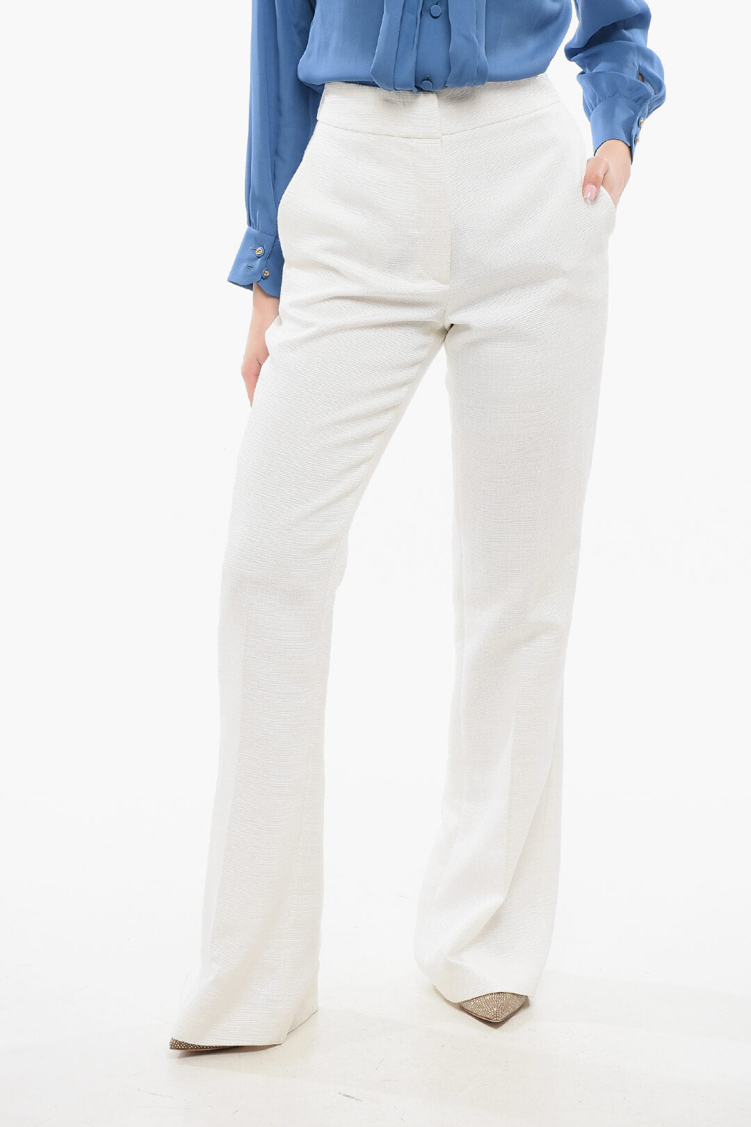 Genny 2405~Tailored High-waisted Pants