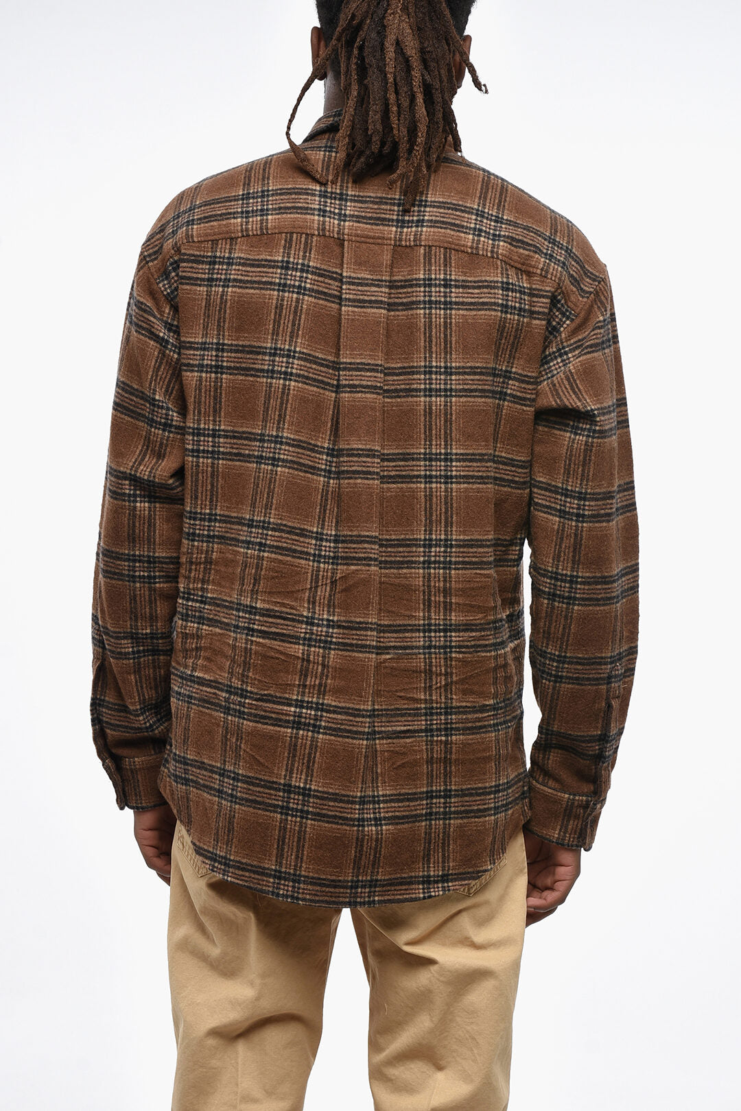 Dsquared2 2405~Flannel Shirt with Tartan Pattern, view 2