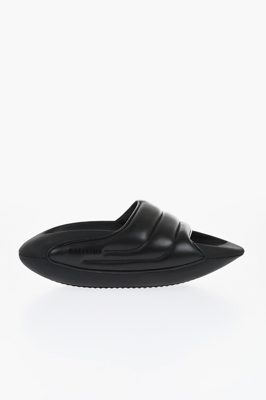Balmain 3500~Quilted Leather Sandals B-IT with Chunky Sole, view 3