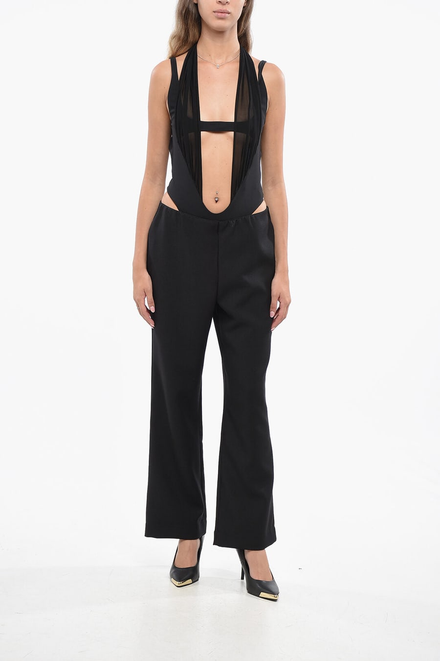 Oblò Unique 3500~Solid-Color Trousers, view 4