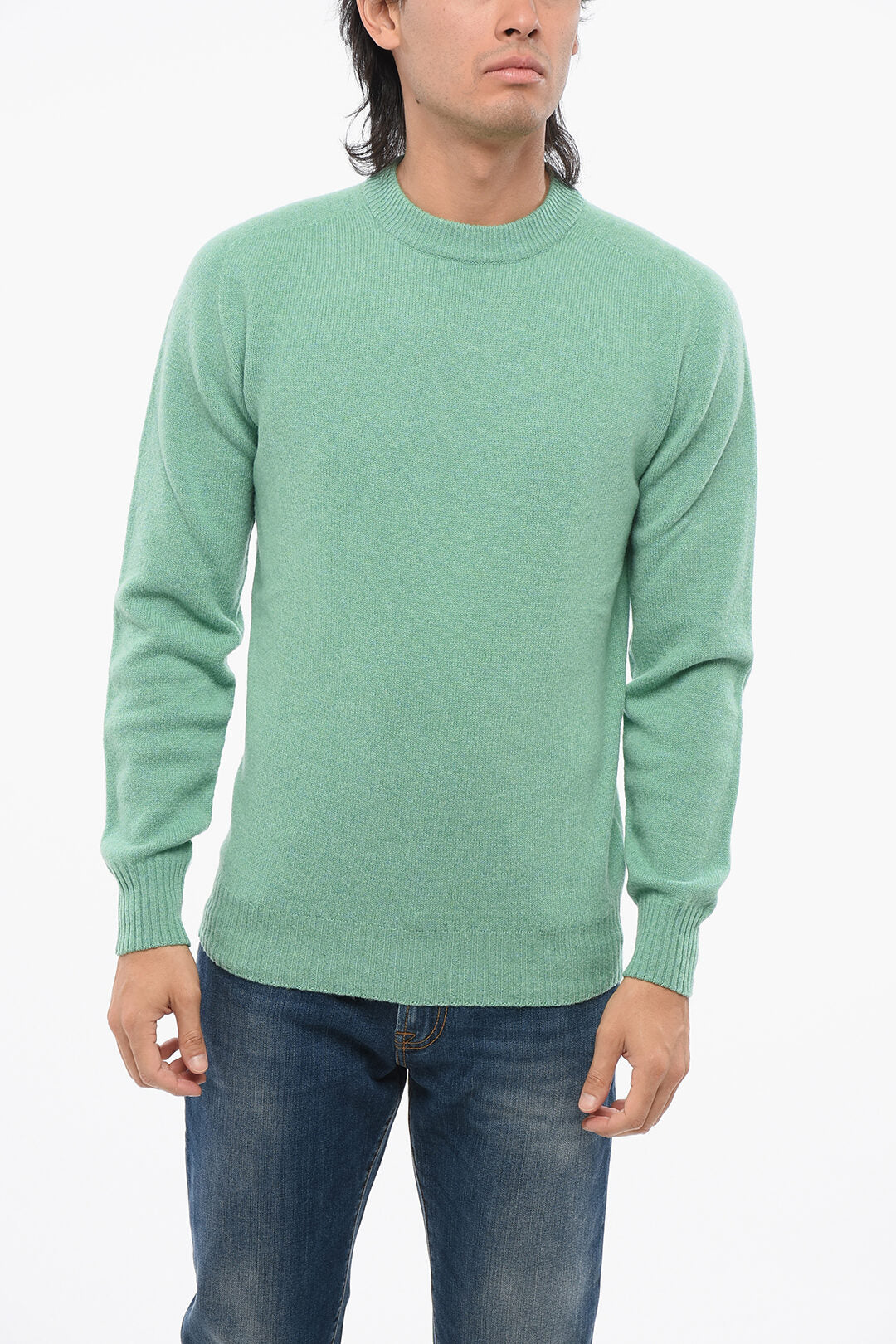 Altea 2850~Virgin Wool Crewneck Sweater