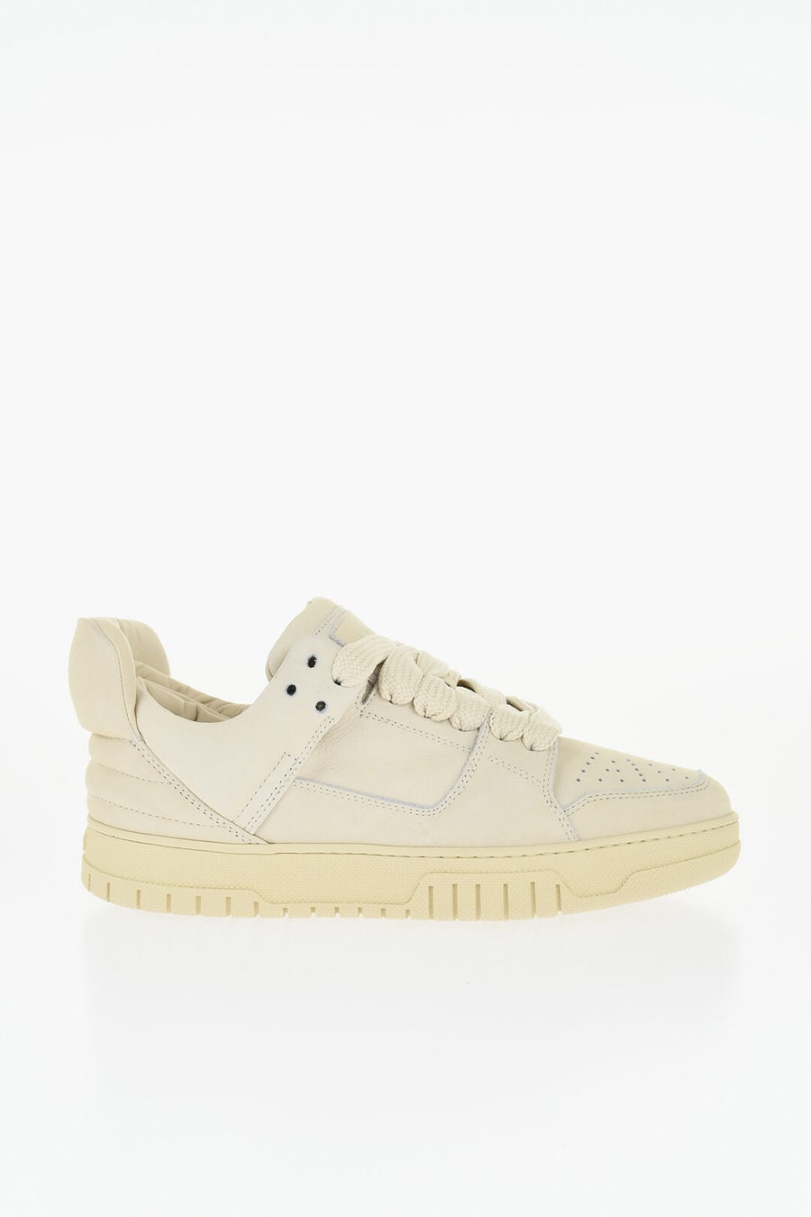 1989 Studio 0130~Leather Low-Top Sneakers with Chunky Design, view 3