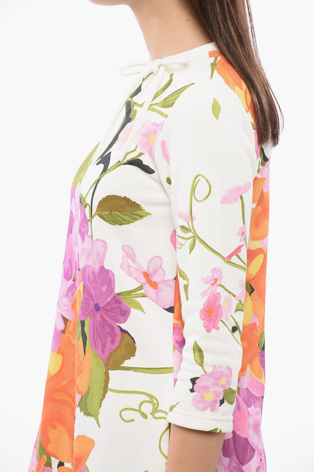Viktor & Rolf 2405~A-Line Dress with Floral Print