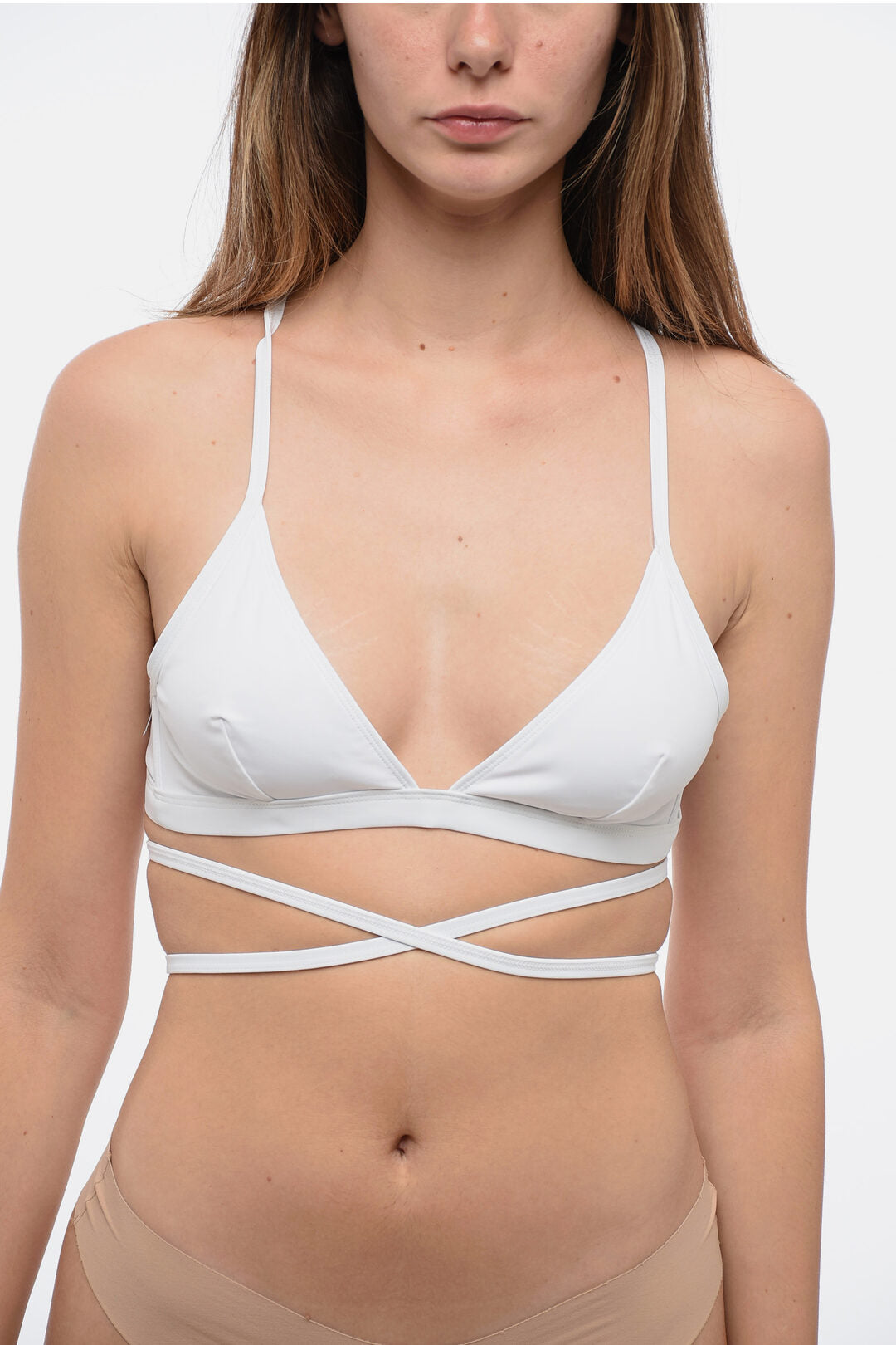 Isabel Marant 2405~Bikini Top SOLANGE with Laced Detail