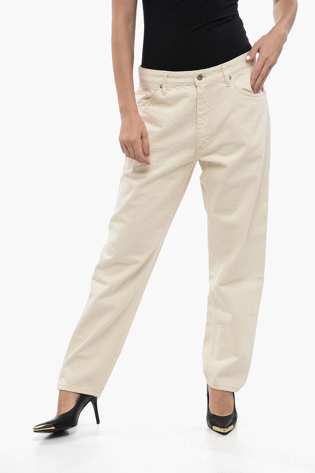 Jil Sander 2405~Cotton 5-Pocket Regular-Fit Jeans 18cm