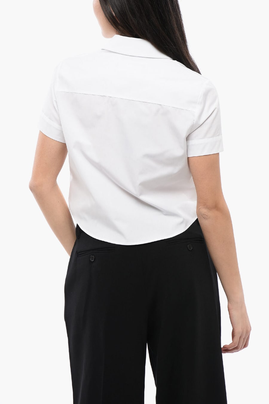 Dsquared2 2405~Cropped Blouse MINI with Logo Pocket