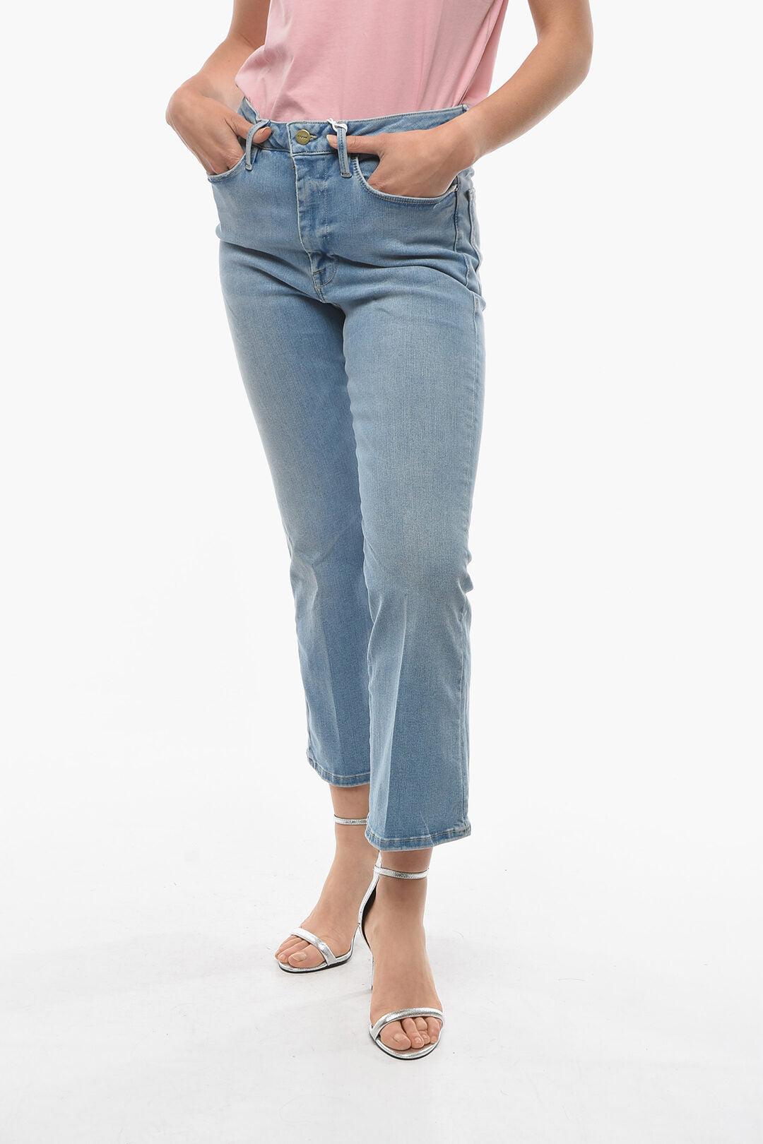 Frame 2405~Cropped Jeans LE ONE Mini Boot