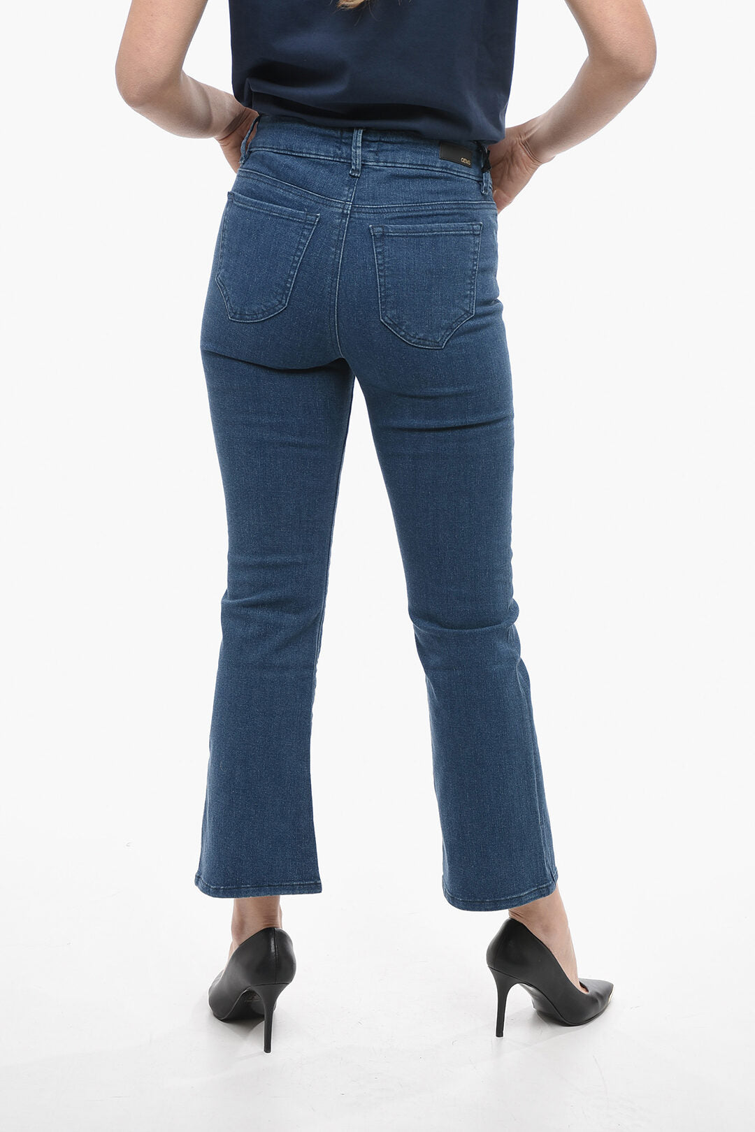 GEMS 2405~Denim Stretch Bootcut Jeans FEDE 22cm, view 2