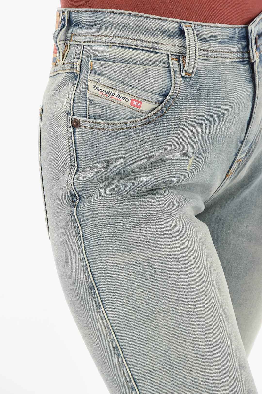 Diesel 2405~Denim Stretch Skinny Fit Jeans BABHILA, view 2