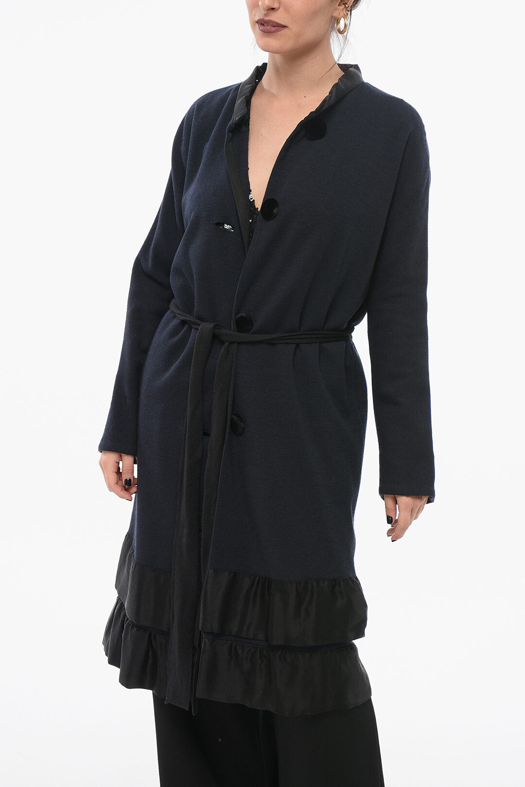 Lanvin 2405~HIVER 2006 Wool Coat with Belt